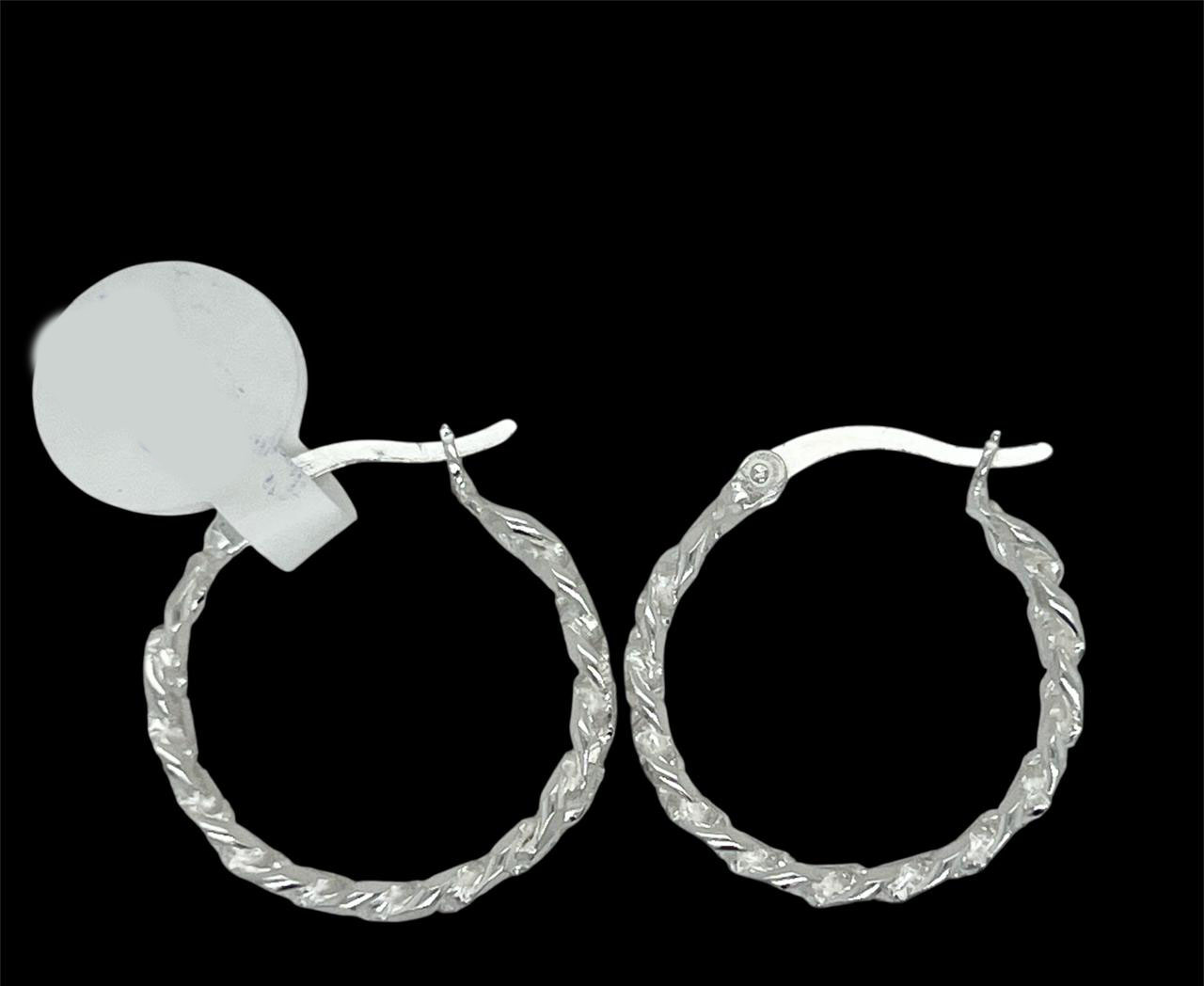 Silver Hoop