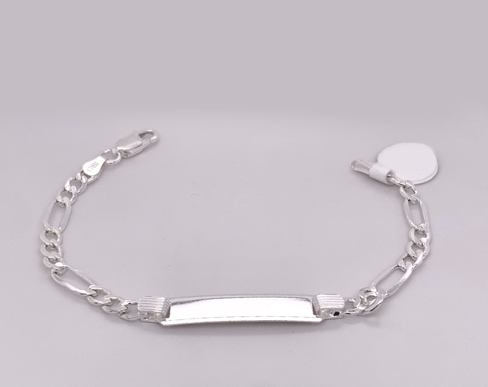 Silver Gent ID Band