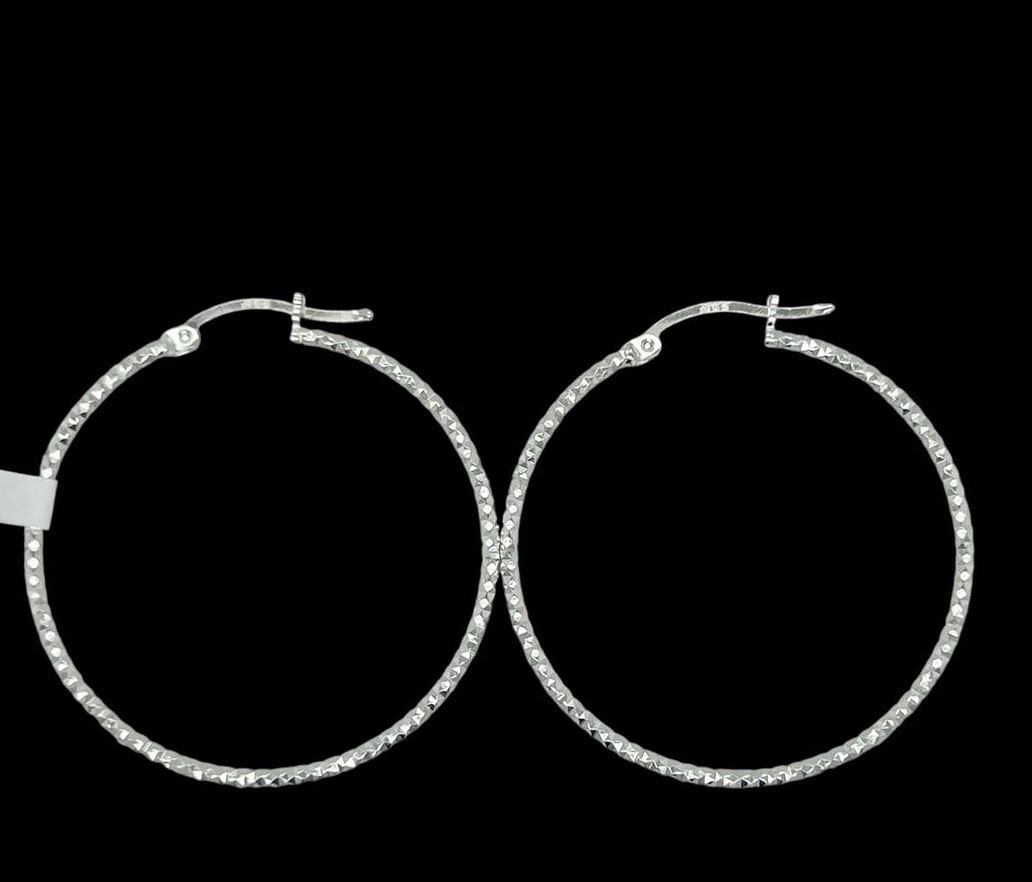 Silver Hoop