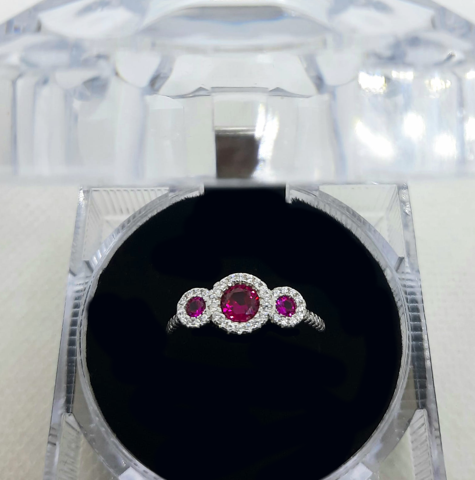 Silver Ladies Ring