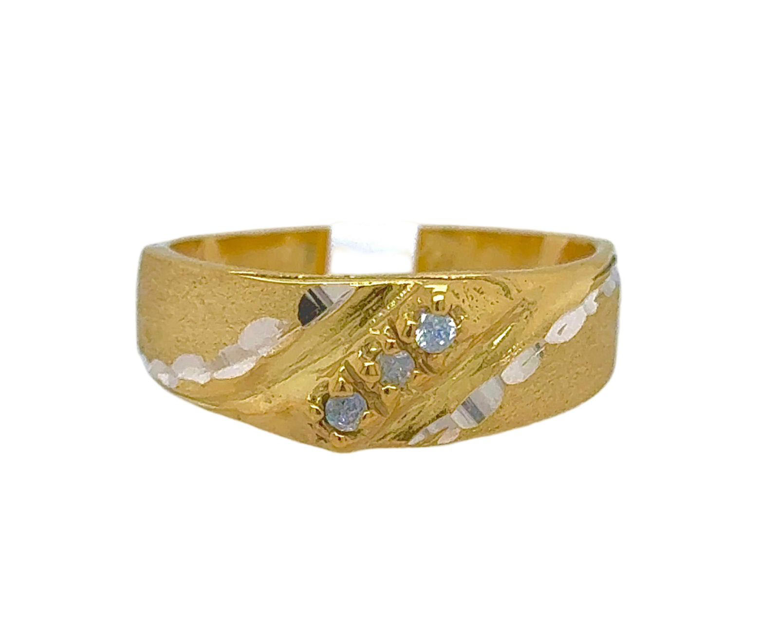 Gold Gent Ring