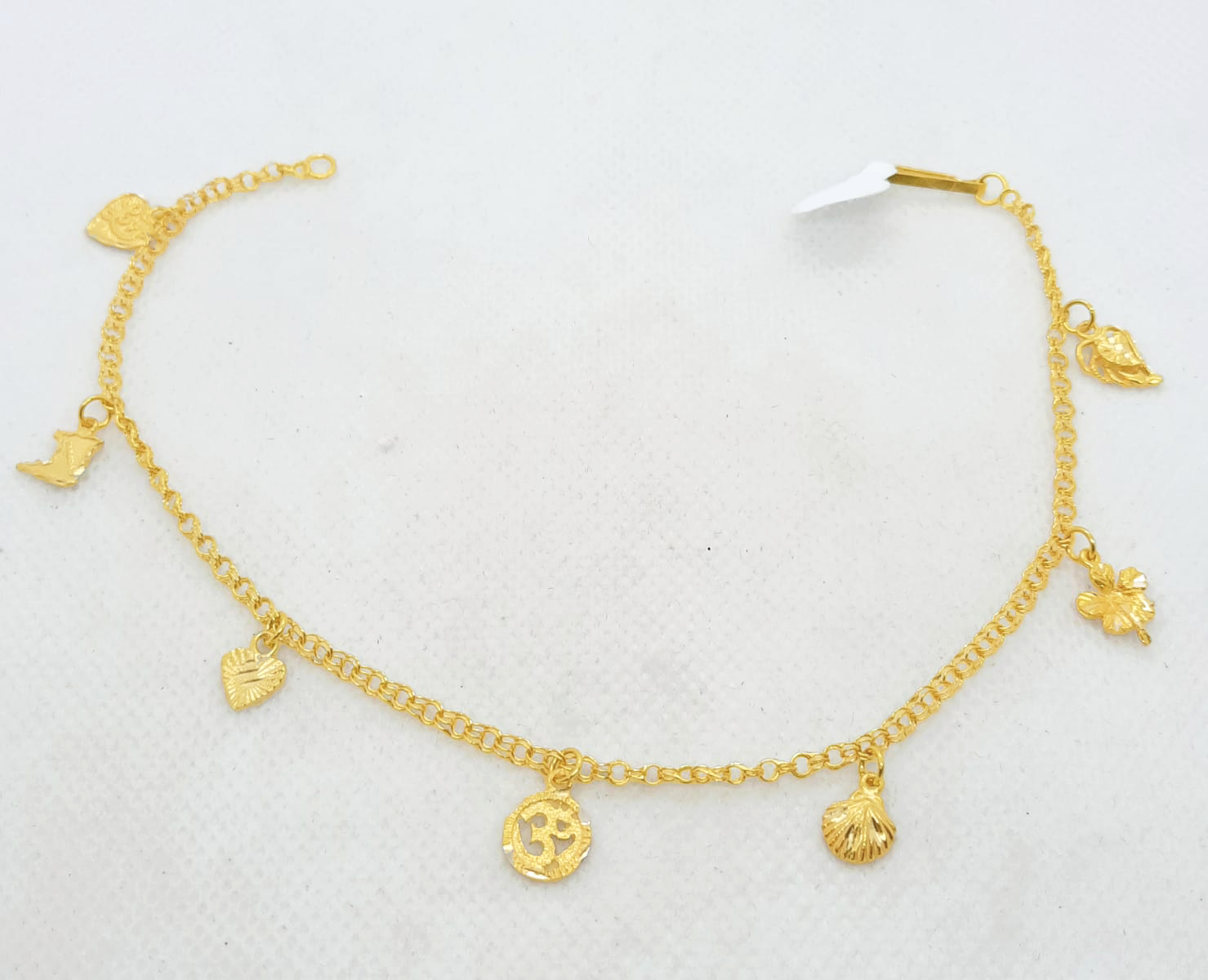 Gold Ladie Anklet