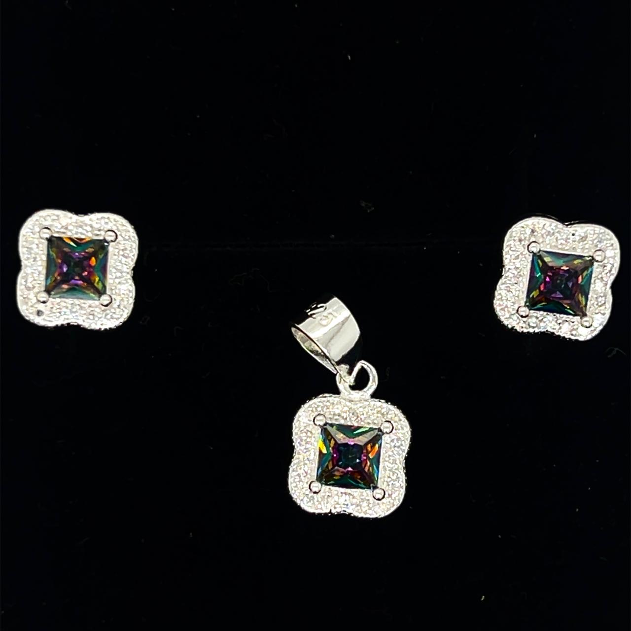 Silver Chain Set