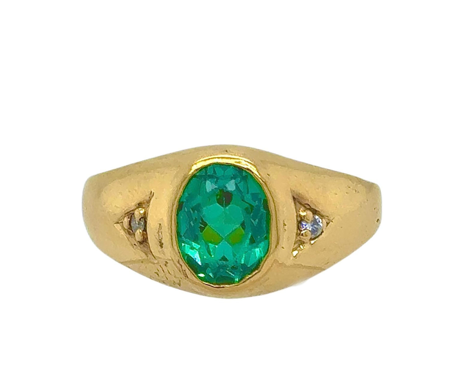 Gold Gent Ring