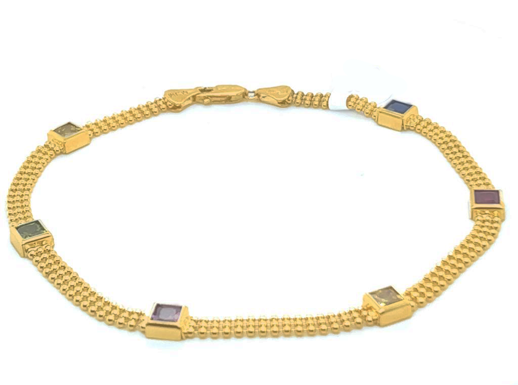  Gold Ladie Anklets