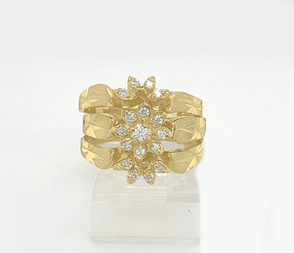 3PC Gold Wedding Ring