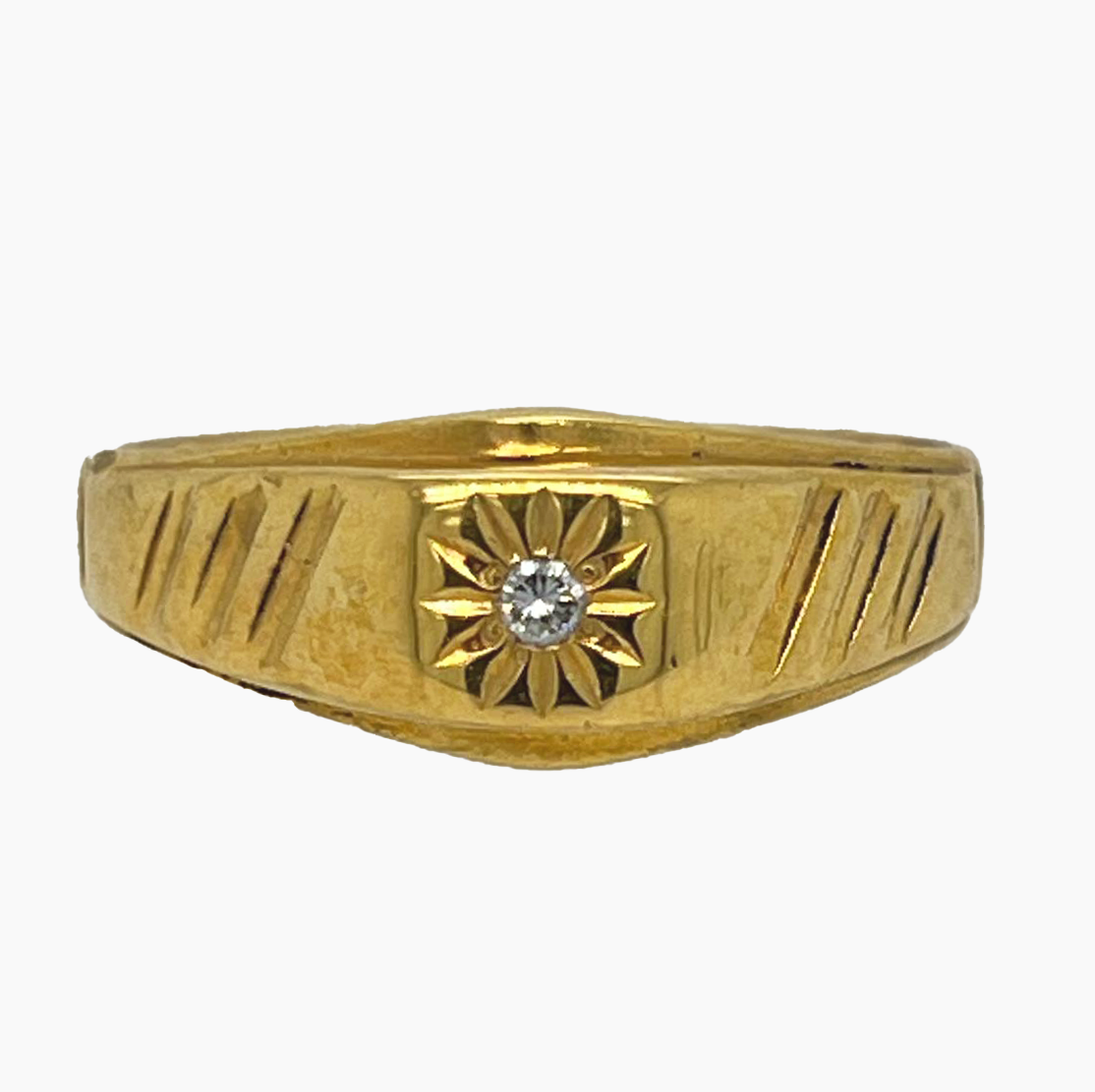 Gold Gent Wedding Ring