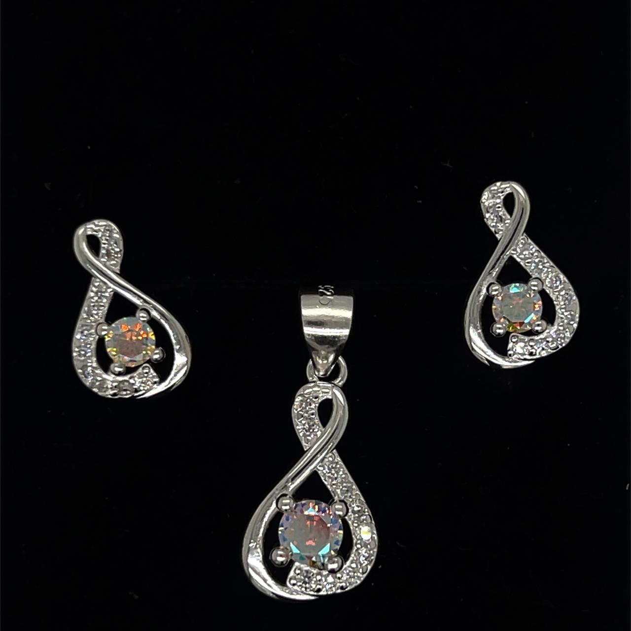 Silver Chain Set