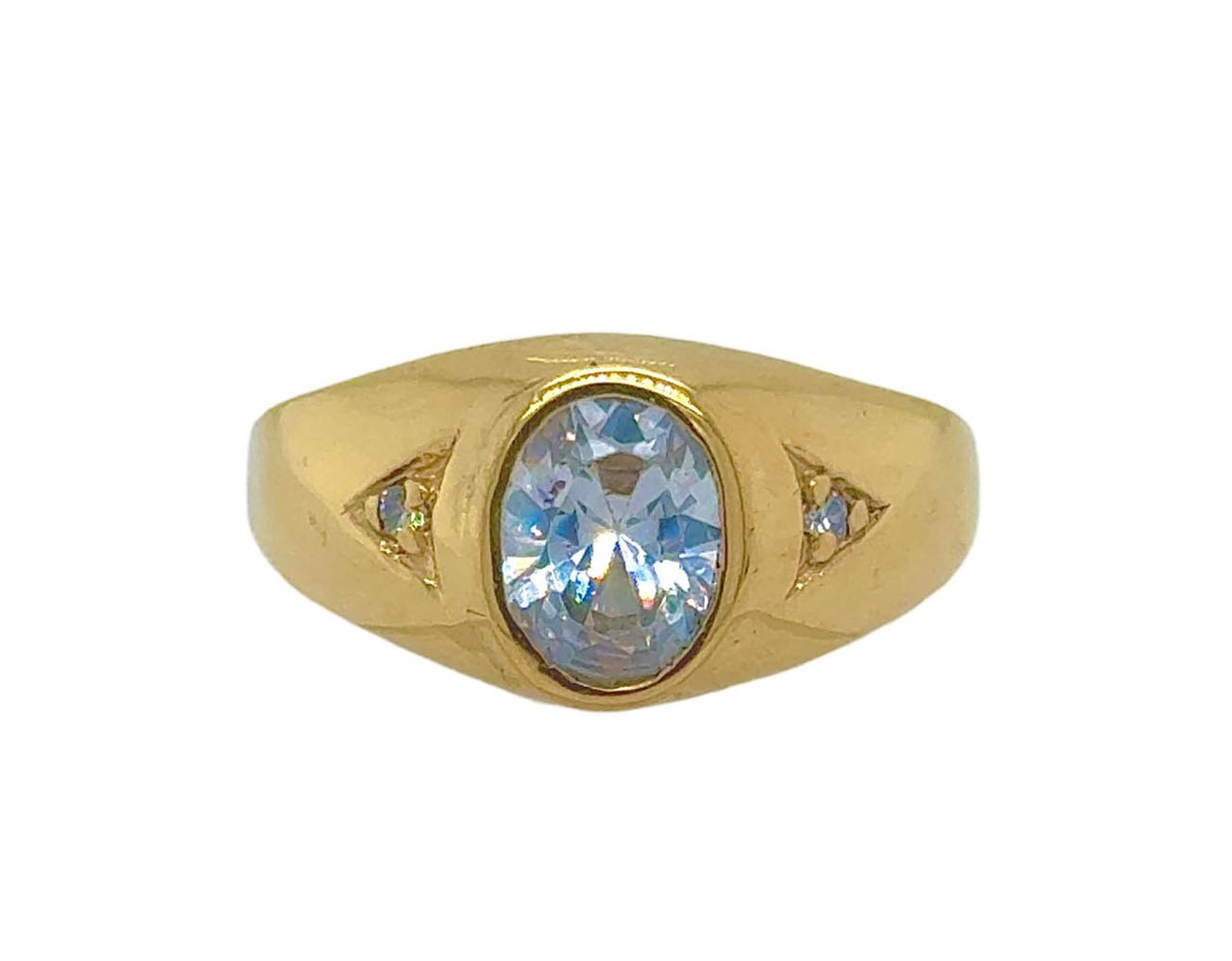 Gold Gent Ring