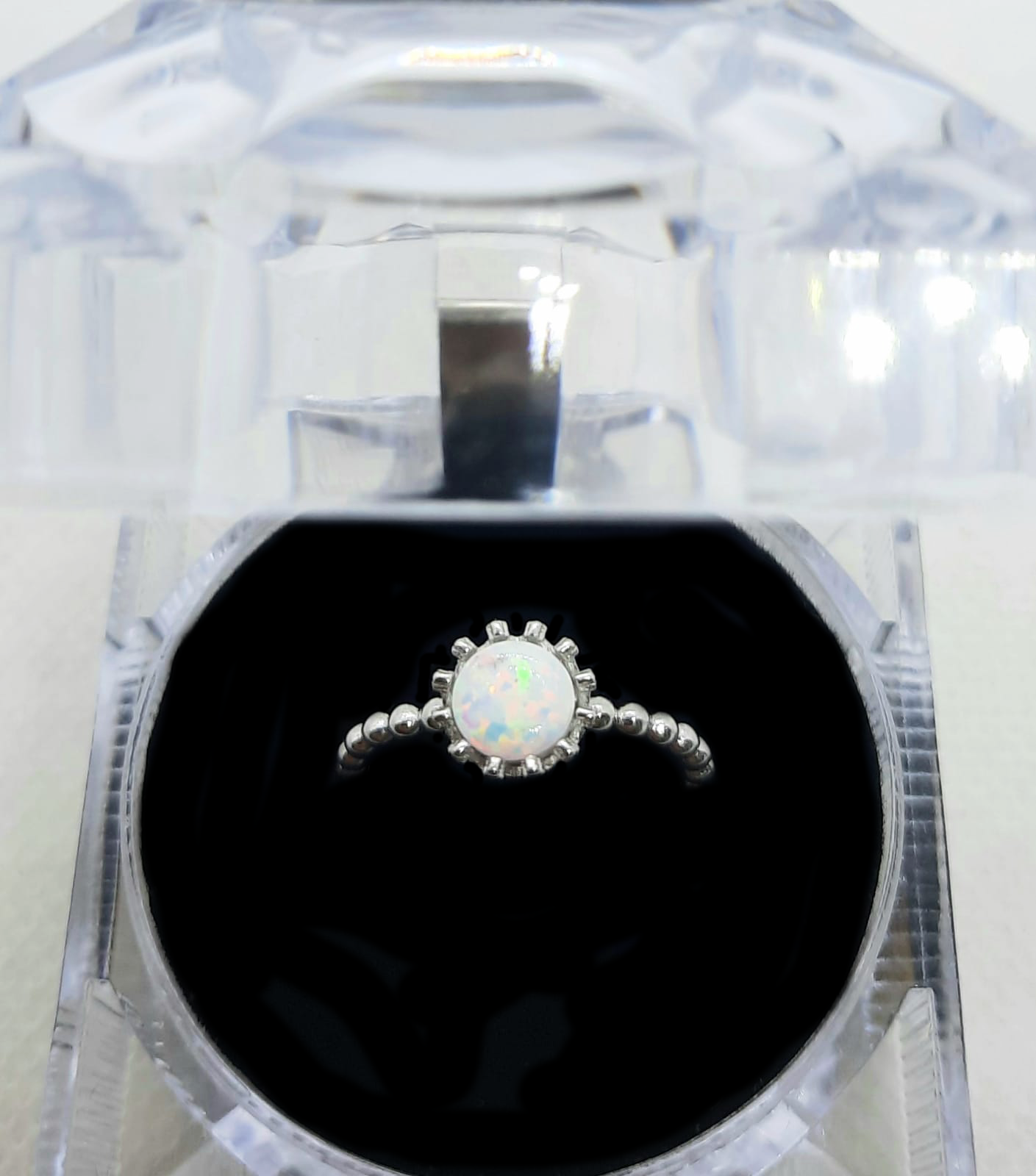 Silver Ladies Ring