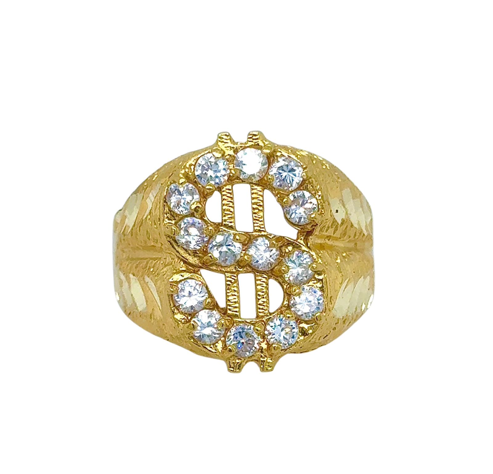 Gold Gent Ring