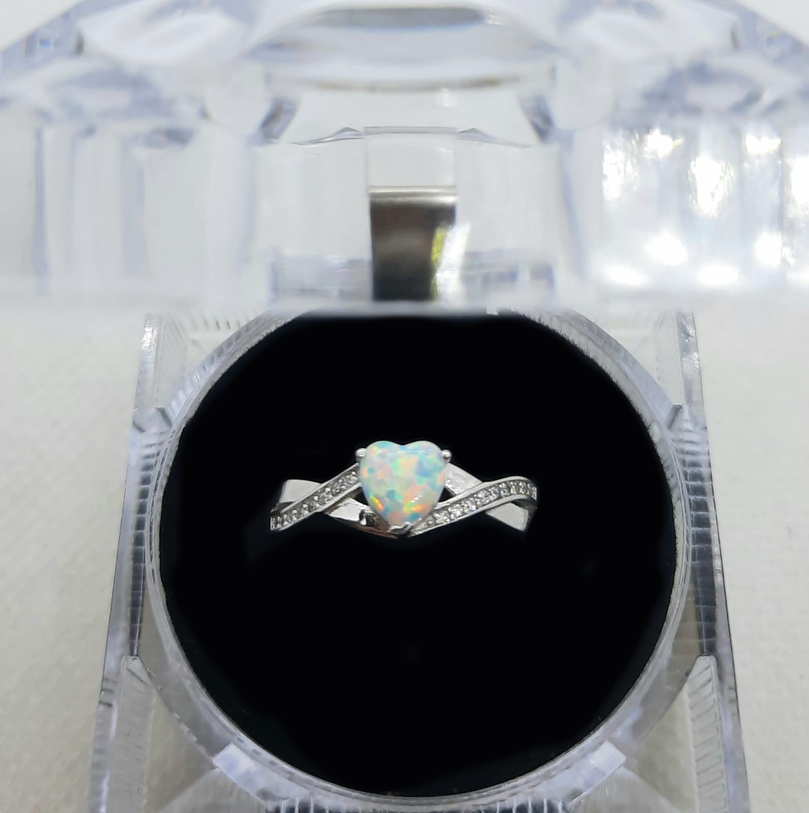 Silver Ladies Ring