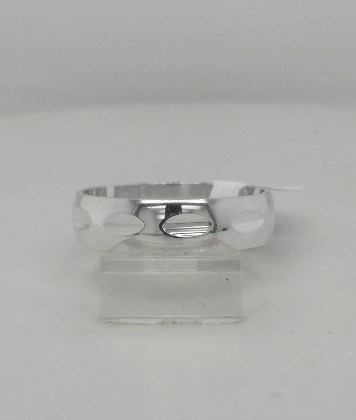 Silver Gent Wedding Ring