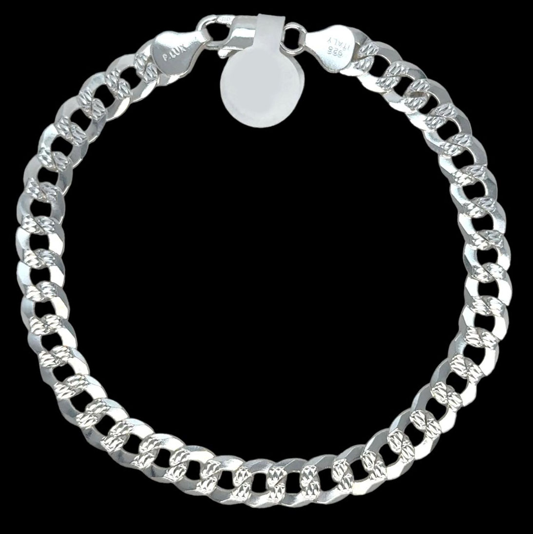 Silver Gent Hand Band