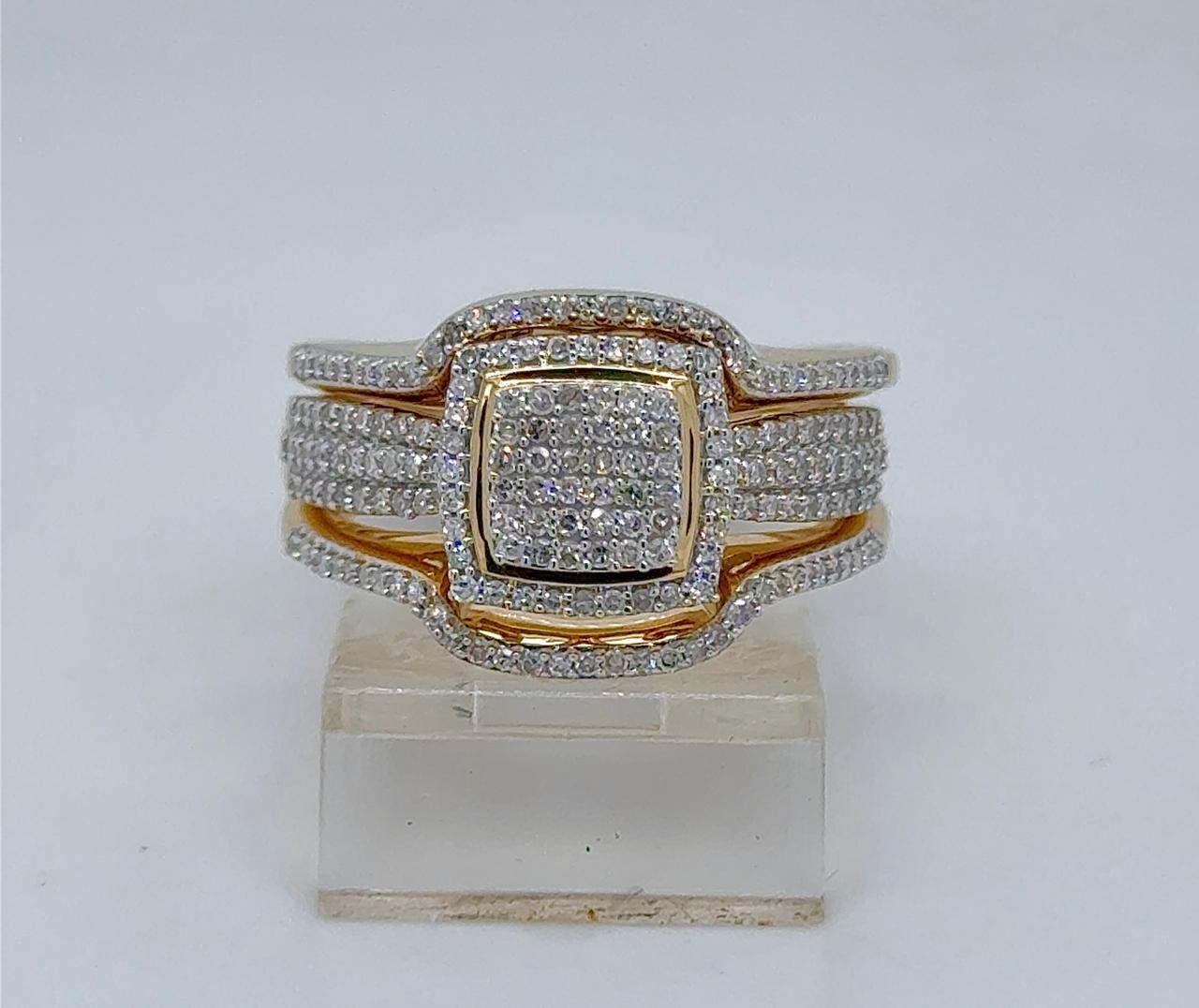 3PC Gold Wedding Ring