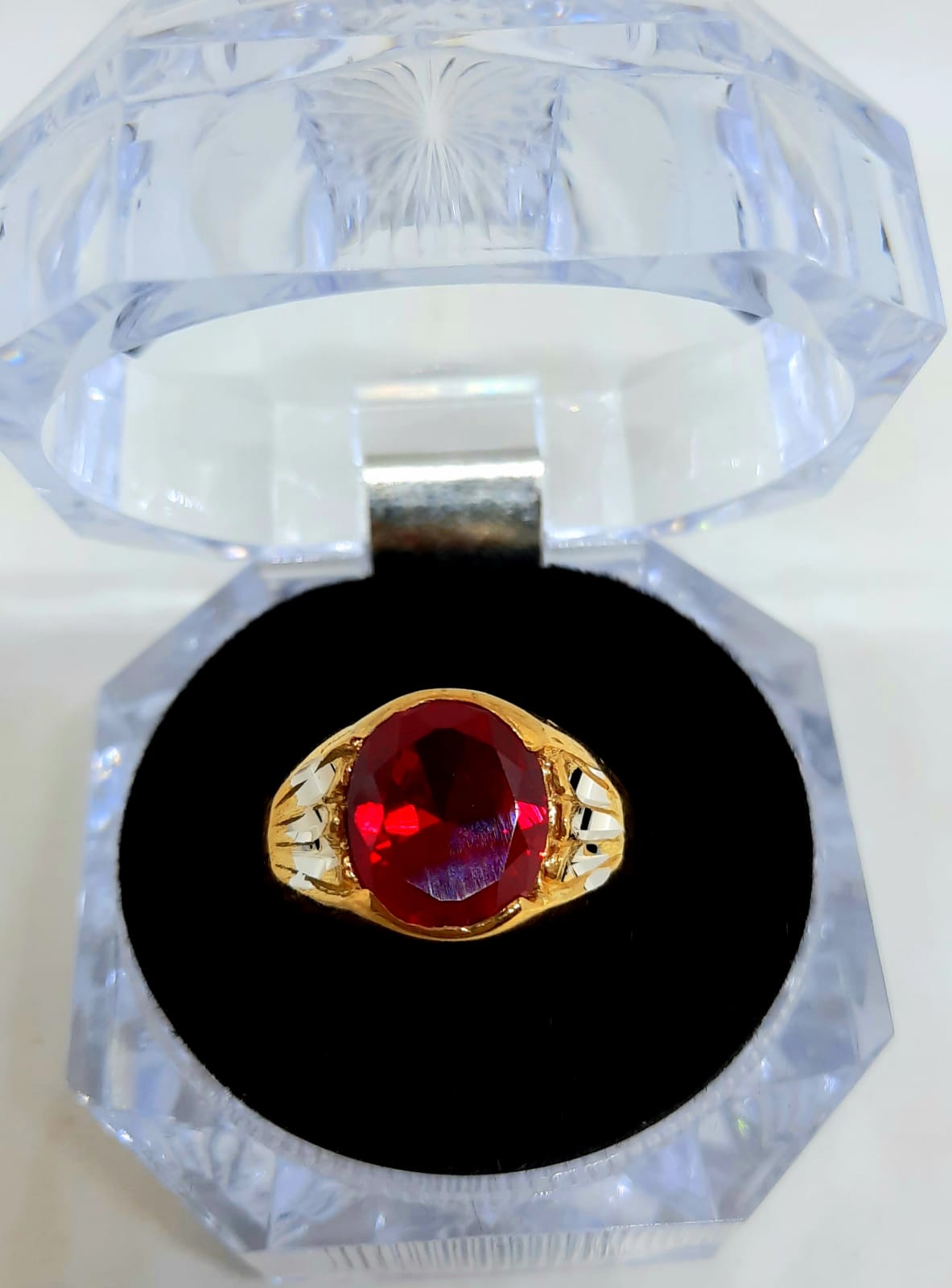 Gold Gent Ring