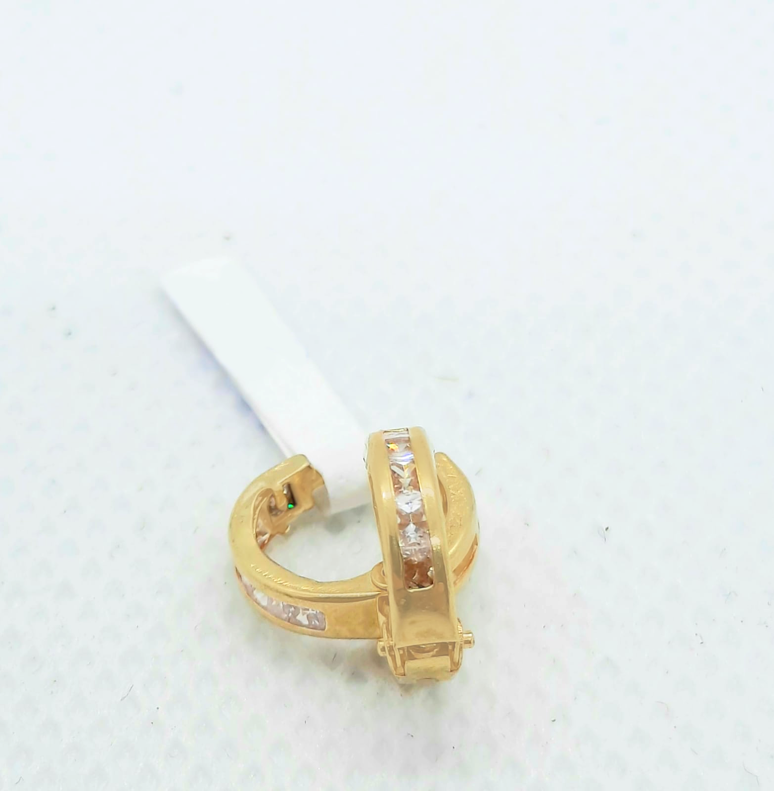 Gold Baby Hoop