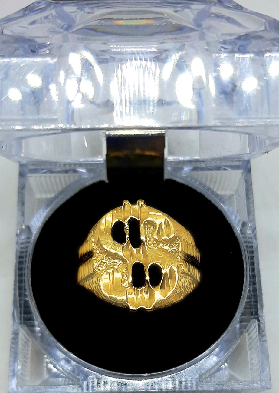 Gold Gent Ring