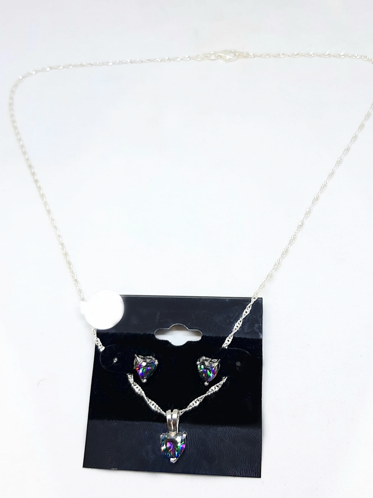 Silver Ladie Chain Set