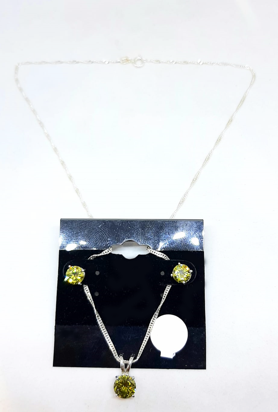 Silver Ladie Chain Set