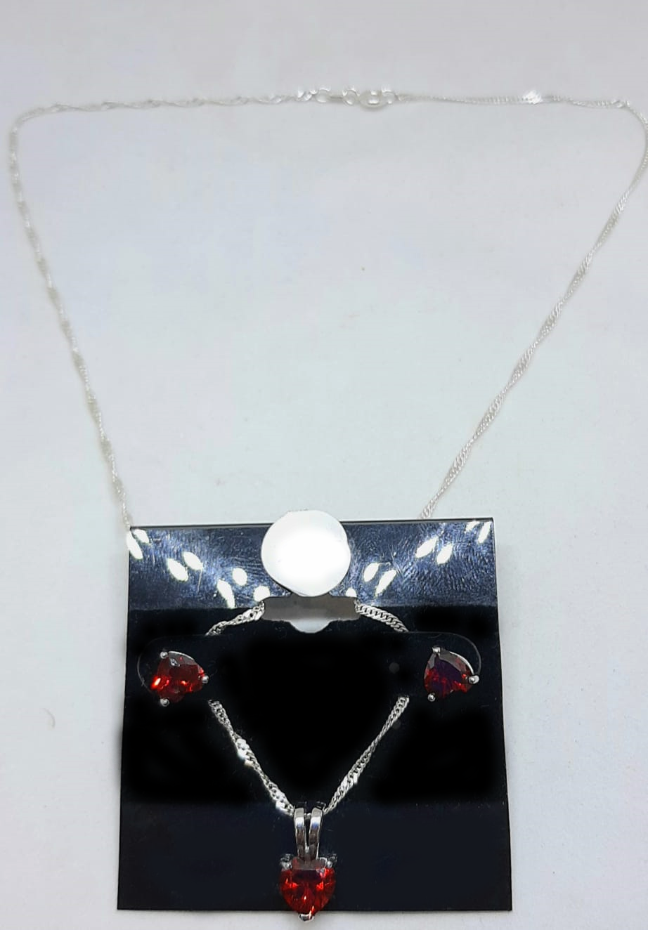 Silver Ladie Chain Set