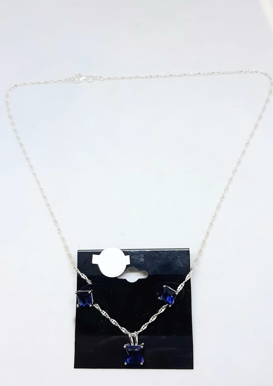 Silver Ladie Chain Set
