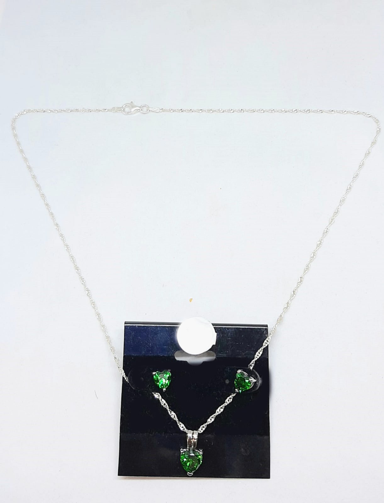 Silver Ladie Chain Set