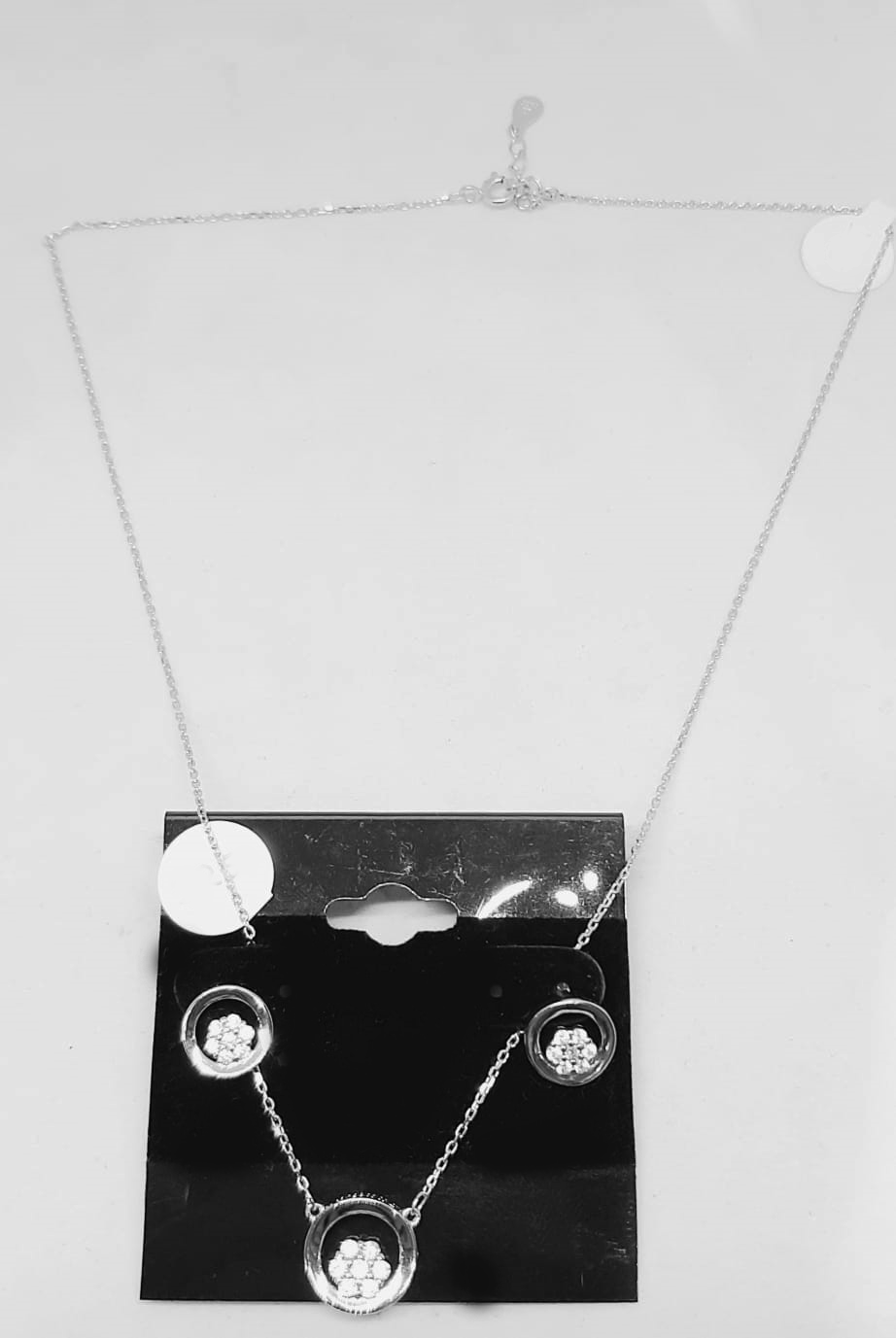 Silver Ladie Chain Set