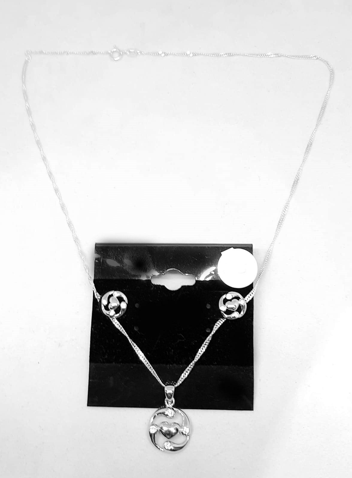 Silver Ladie Chain Set