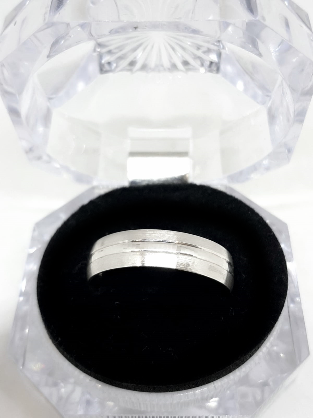 Silver Gents Wedding Ring