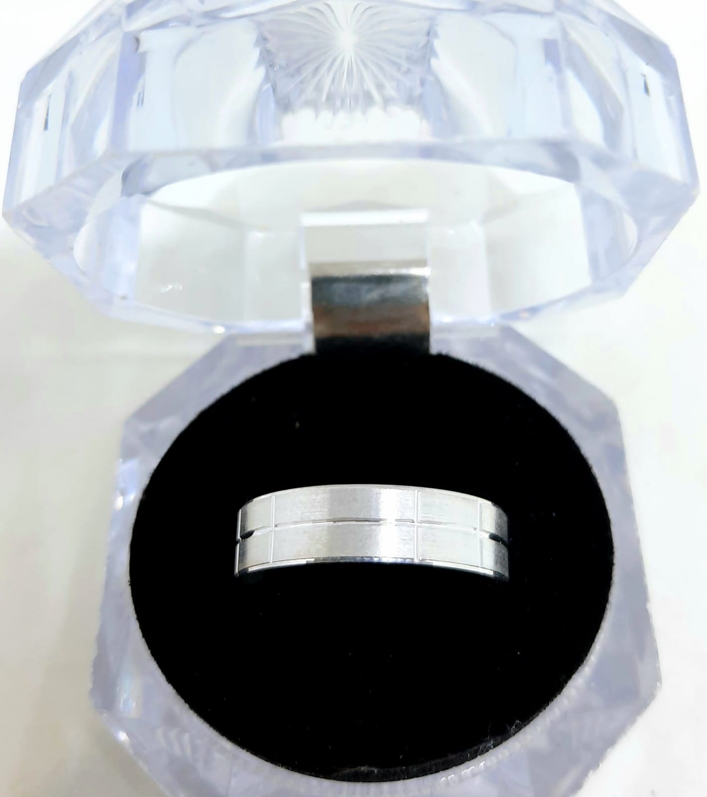 Silver Gents Wedding Ring